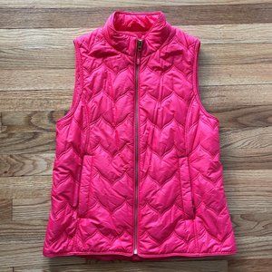 Vineyard Vines Ladies Pink Puffer Vest Size Small